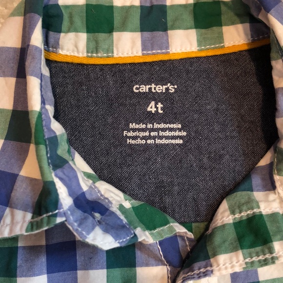 💕Like new Carter’s button down 💕 - Picture 2 of 3